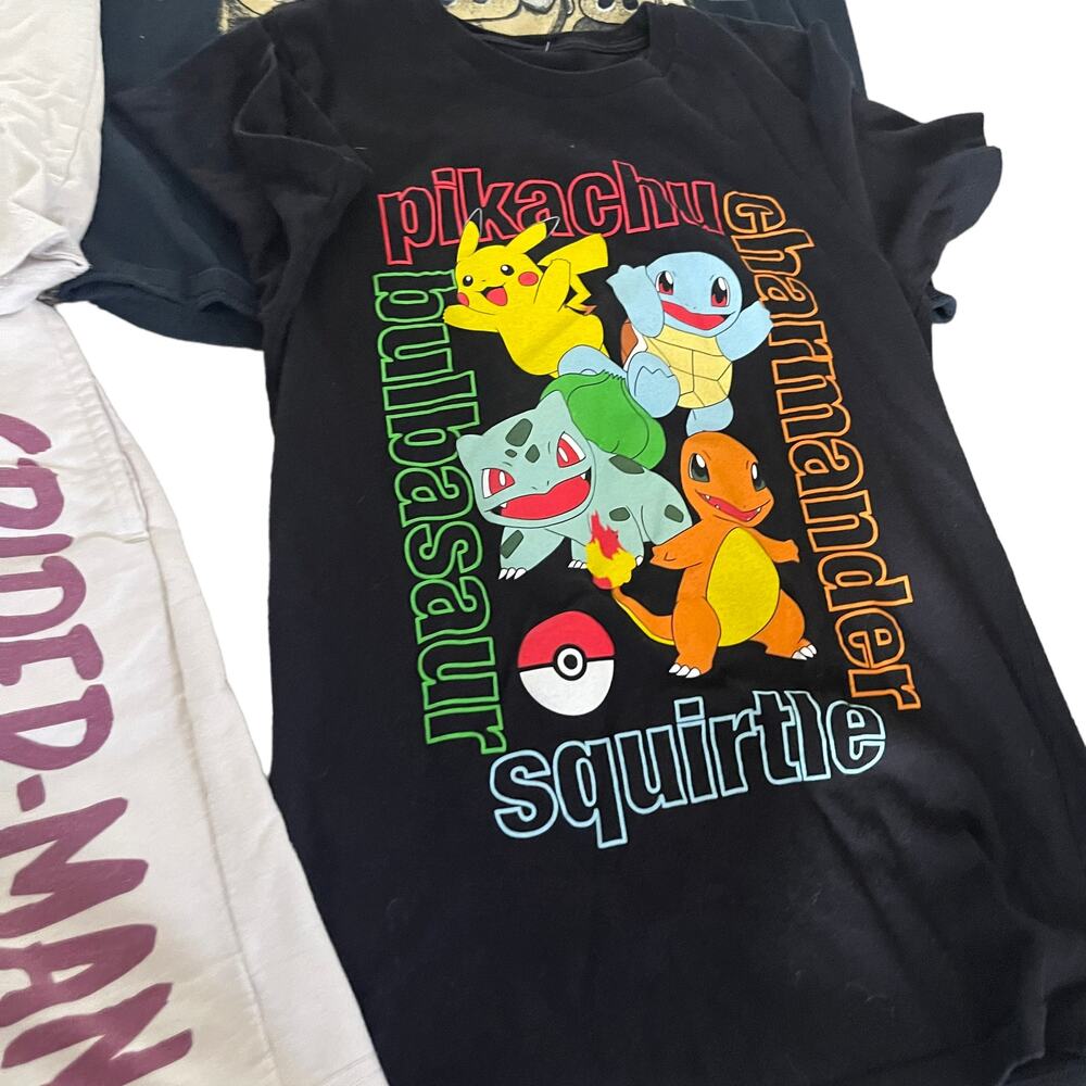 Spiderman Pikachu Angry Birds Youth Boys‎ Size Large 4 Piece Bundle - Picture 4 of 9